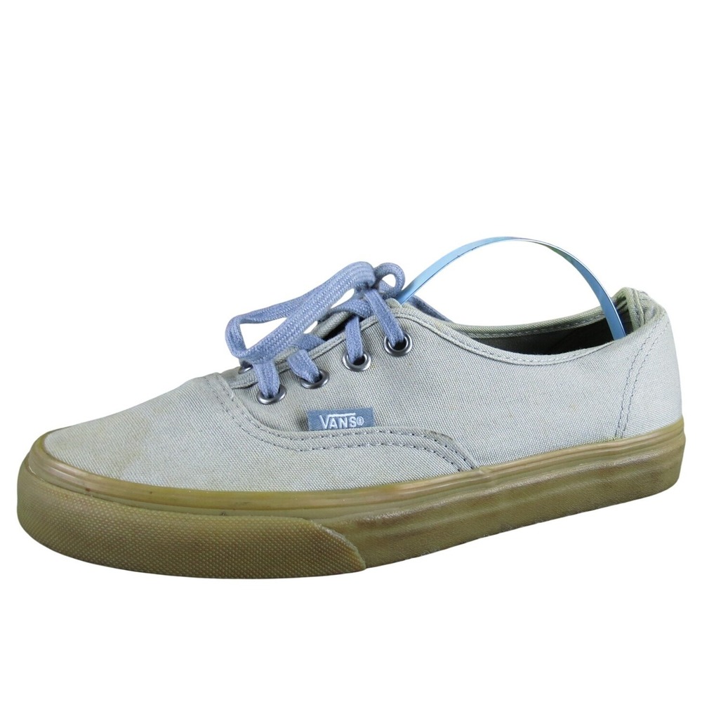 VANS Men's Skateboarding Sneaker Gray Fabric Size 5 Medium Gently Used 2025